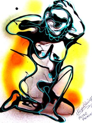 Mujer desnuda.