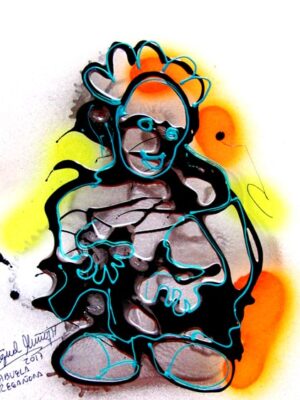 Abuela regañona.
