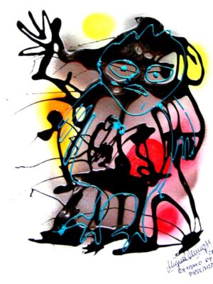 Retrato de un descarado.
