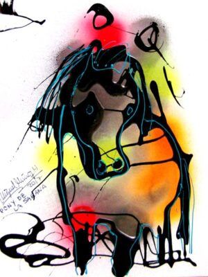 Pony de la sabana.