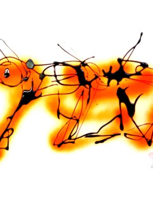 Insecto desafiante.