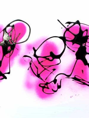 Juego de niños locos.