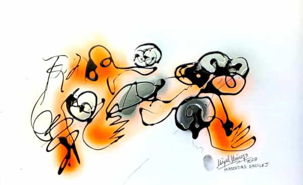 Mascotas dóciles.
