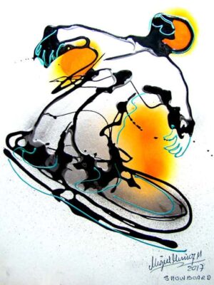 Snowboard.