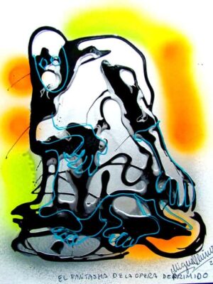 El fantasma de la ópera.