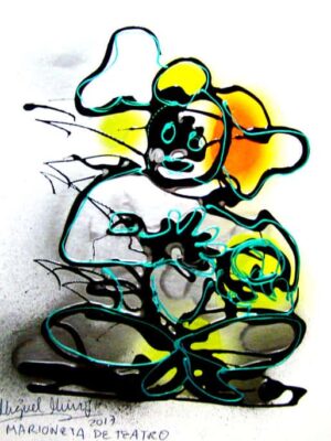 Marioneta de teatro.