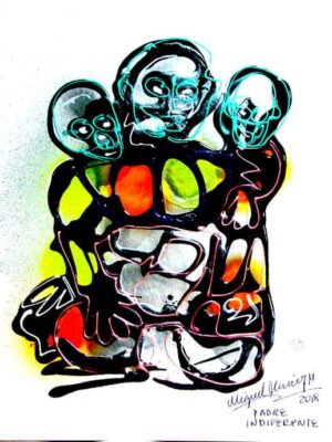 Padre indiferente.