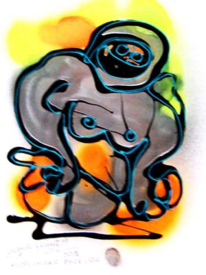 Musulmana desnuda.