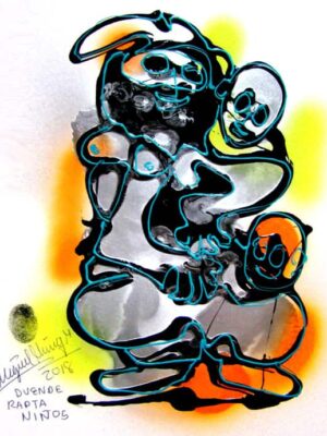 Duende rapta niños.