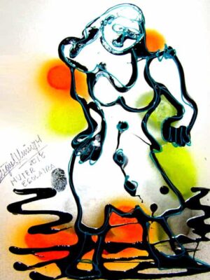 Mujer egolatra.