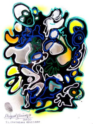 El fantasma asustado.